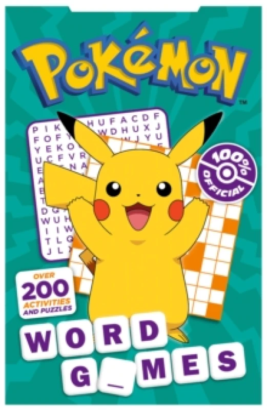 Image of Pokemon Word Games Activities and Puzzles Book