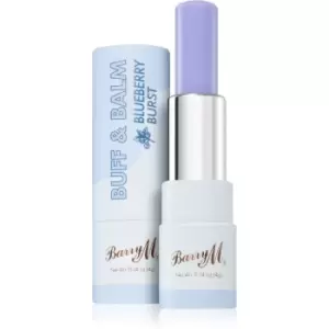 Image of Barry M Buff & Balm Renewal Lip Balm with Volume Effect Shade Blueberry Burst 4 ml