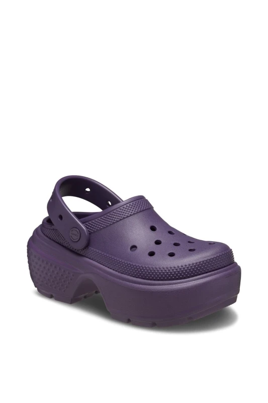 Image of Crocs Unisex Stomp Clogs Dark Iris W8/M7