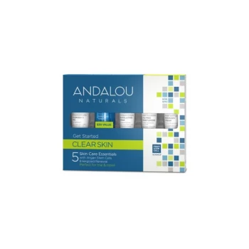 Image of Clear Skin Get Started Kit - 5 Pieces - 77940 - Andalou