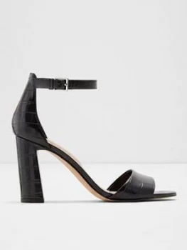 Image of Aldo Uniolia Heeled Sandal - Black