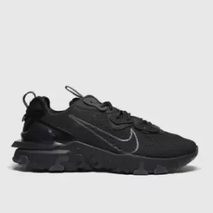 Image of Nike Black React Vision Trainers