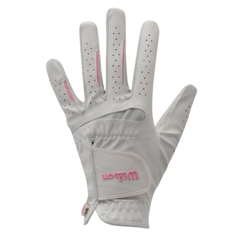 Image of Wilson Feel Plus Golf Glove Ladies - Grey Grey S