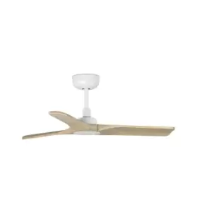Image of Heywood Small White Ceiling Fan, 6 Speed