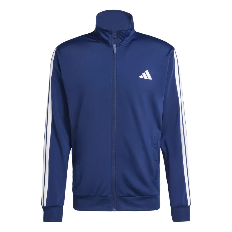 Image of adidas 3-Stripes Tricot Tracksuit Mens Dark Blue male M