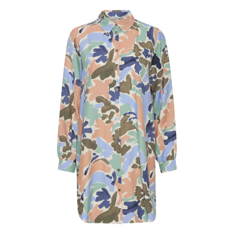 Image of b.Young Womens shirt dress b.young Ihamma Multicolore Female 36
