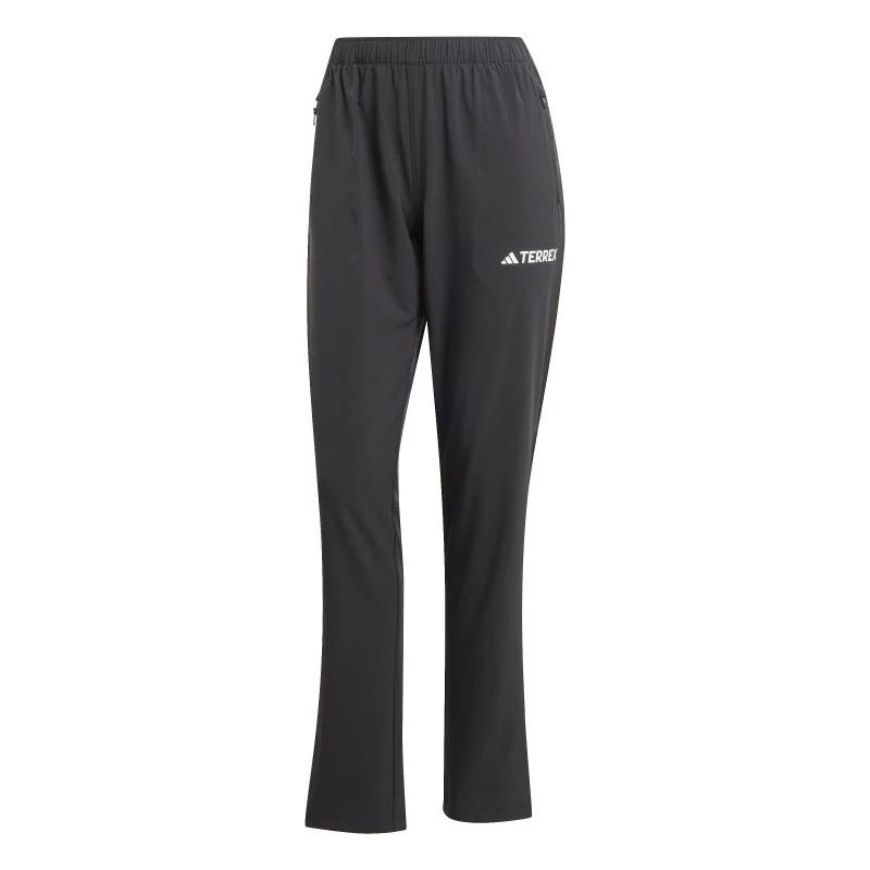 Image of adidas Multi Essentials Stretch Joggers Womens Walking Trousers 10 (S) Black 44371403350