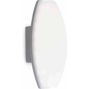 Image of Faro Baco - LED Outdoor Wall Light White, Dark Grey IP54