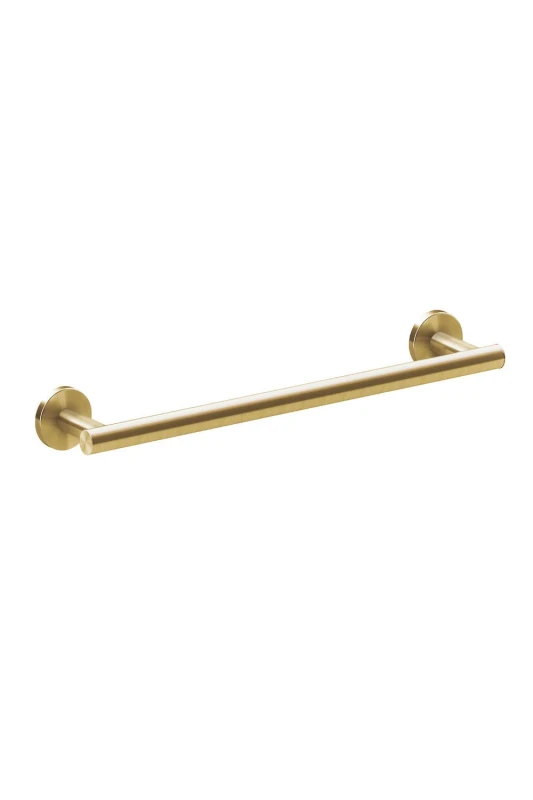 Image of Cosmic ''Towel Rail' w/ Brushed Gold PVD Finish for Bathroom 45cm Gold