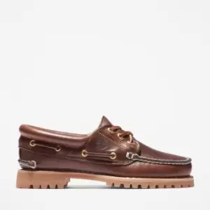 Image of Timberland Womens Noreen 3-eye Lug Handsewns In Brown, Size 4