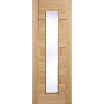 Image of Edmonton Internal Glazed Prefinished Oak 1 Lite Door - 762 x 1981mm