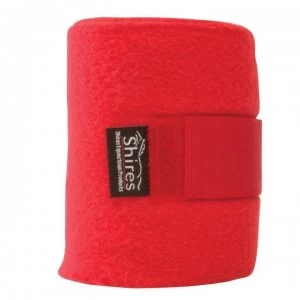 Image of Shires Stable Bandages - Red