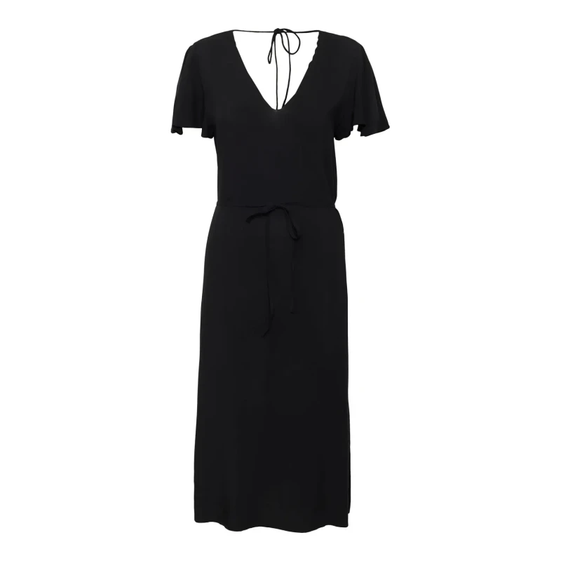 Image of Vero Moda Womens long dress Vero Moda Mobi Noir Female S