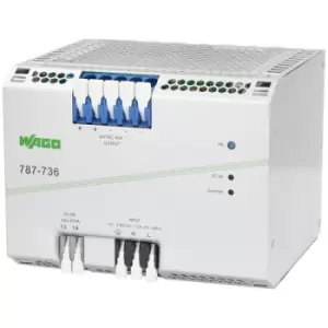 Image of WAGO 787-736 Eco Single Phase 24VDC 40A Switched-Mode Power Supply