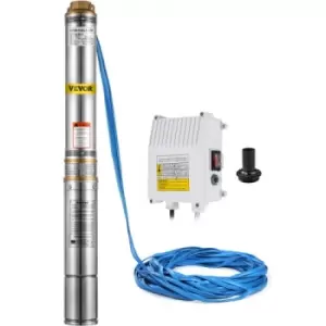 Image of Stainless Steel 240v Submersible Deep Water Well Pump For Irrigation 73m 4"