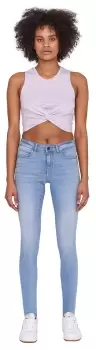 Image of Noisy May Lucy NW Skinny Jeans Jeans light blue