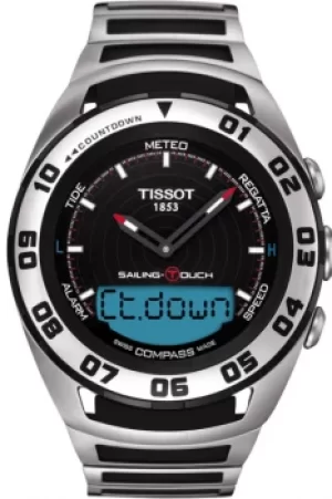 Image of Mens Tissot Sailing Touch Alarm Chronograph Watch T0564202105100