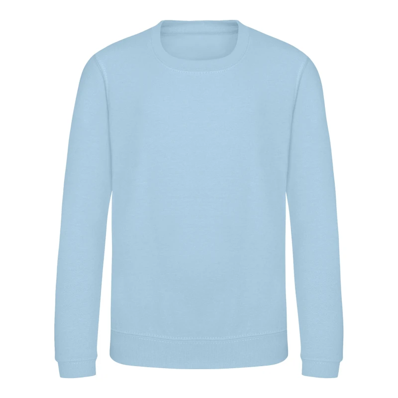 Image of AWDis Just Hoods Sweatshirt in Mint Size: 12-13 Years Mint Unisex 12-13 Years