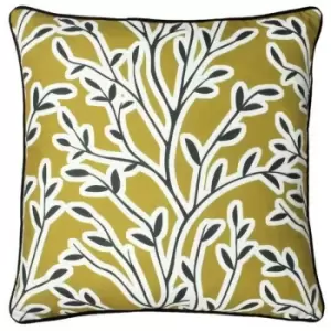 Image of Furn Annika Floral Cushion Cover (One Size) (Honey) - Honey