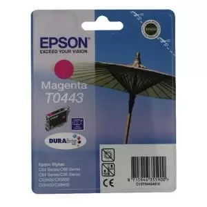Image of Epson Parasol T0443 Magenta Inkjet Cartridge