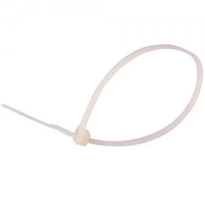 Image of Select Hardware Cable Ties Self Locking Natural 200mm 15 Pack
