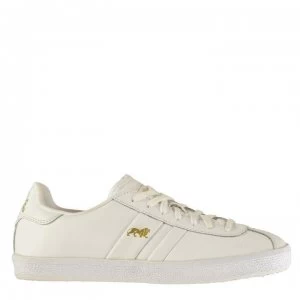 Image of Lonsdale Tufnell Trainers Ladies - White/Gold