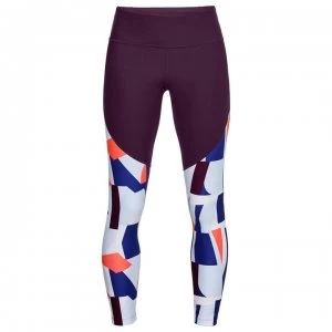 Image of Urban Armor Gear Balance Print Crop Pants Ladies - Merlot