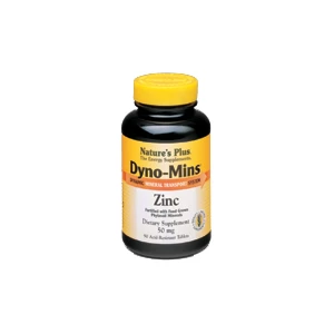 Image of Natures Plus Dyno Mins Zinc 50mg Tablets 90 Tabs