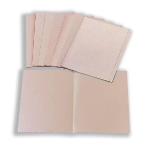 Image of 5 Star Foolscap Square Cut Folder Recycled Pre-punched 170gsm Kraft Buff Pack of 100