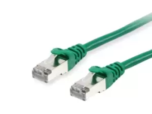 Image of Equip Cat.6 S/FTP Patch Cable, 0.5m, Green