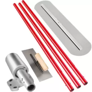 Image of Bull Float Concrete Float 900x200mm Concrete Tool, Trowel Float Handle & Bracket