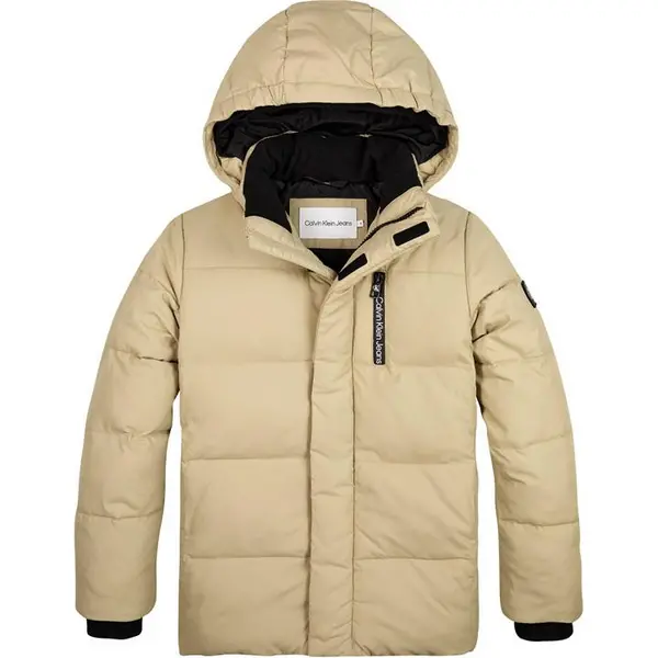 Image of Calvin Klein Jeans Essential Puffer Jacket 8Y Black 62524803175