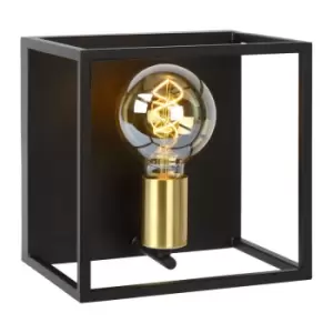 Image of Lucide ruben - Wall Light - 1xE27 - Black