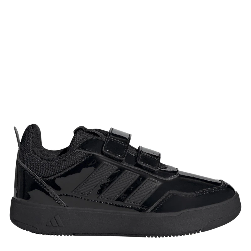 Image of adidas Tensaur Hook and Loop Shoes Girls Black Patent female 1 (33)
