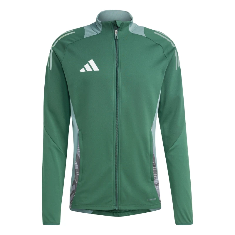 Image of adidas Mens Tiro24 C Trainer Tracksuit Top Dark Green male XS