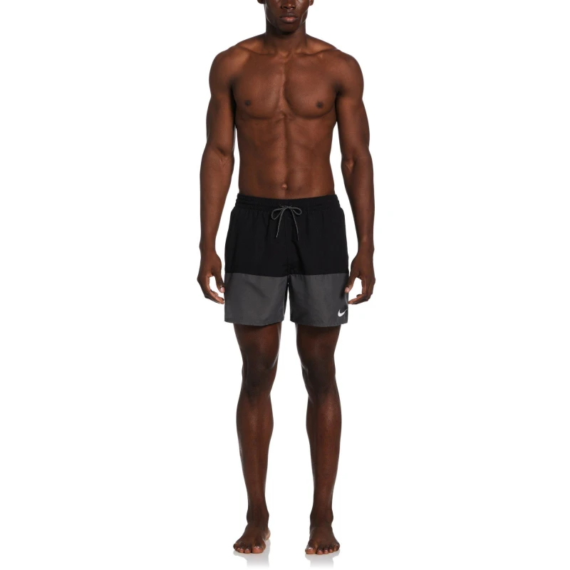 Image of Nike Split Swim Shorts Mens Black male L