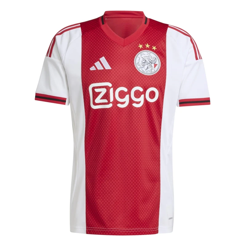 Image of adidas Ajax Home Shirt 2025 2026 Mens White male XL