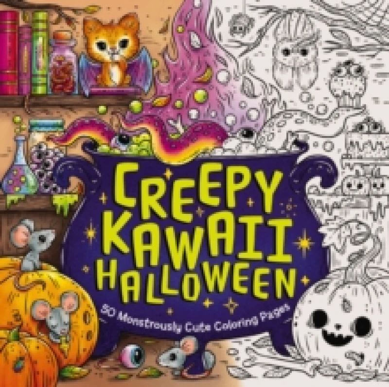 Image of Creepy Kawaii Halloween : 50 Monstrously Cute Coloring Pages Paperback / softback