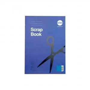 Image of RHINO Education 13 x 9 Scrapbook 24 Pages 12 Leaf Blue Sugar Paper