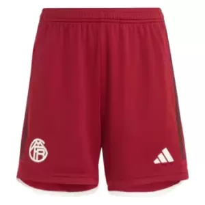 Image of 2023-2024 Bayern Munich Third Shorts (Red) - Kids