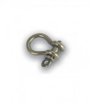 Image of Hook Eye Shackles in Brass or Chromium Plated Art No. 80b
