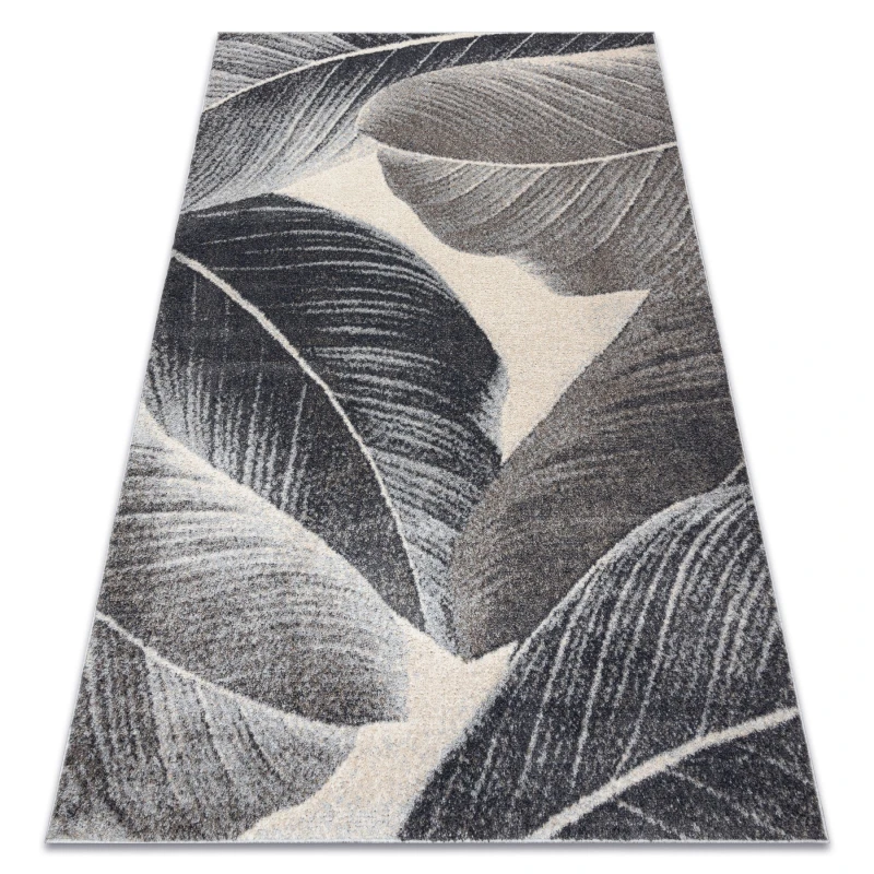 Image of RugsX Carpet Fusion 8912 Dark Grey - Feathers, Modern, Abstract 120X170 Cm