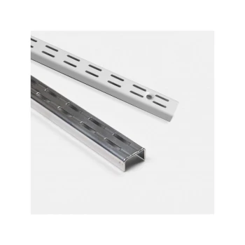 Image of Rothley - White Antimicrobial Twin Upright 999mm - TSUW39