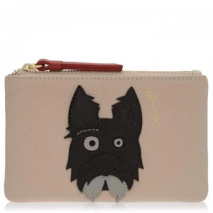 Image of Radley Dog Zip Coin Purse Womens - DOVE GREY
