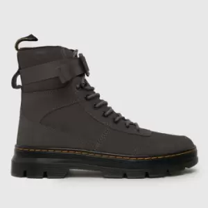 Image of Dr Martens combs tech suede boots in grey