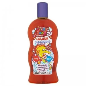 Image of Kids Stuff Crazy Soap Colour Changing Bubble Bath Red/Blue 300ml