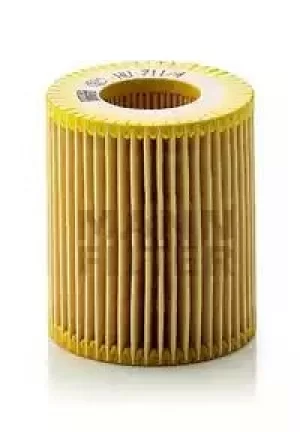 Image of Oil Filter Hu711/4X By Mann-Filter