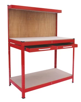 Image of Hilka WB212 Work Bench With Tool Organiser Back Board