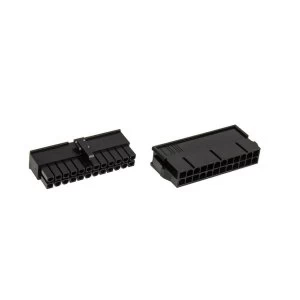 Image of BitFenix Alchemy 2.0 PSU 20 4 Pin ATX Connector Pack - Black