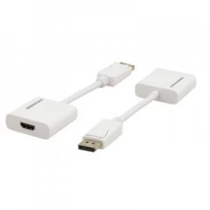 Image of Kramer Electronics ADC-DPM/HF/UHD video cable adapter DisplayPort HDMI Type A (Standard)